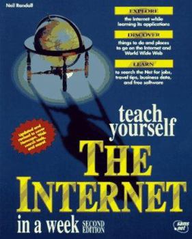 Paperback Teach Yourself the Internet in a Week Book