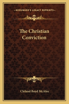 Paperback The Christian Conviction Book