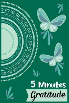 Paperback 5 Minutes Gratitude: Combining Productivity and Mindfulness with Daily Planning - Best Unique gratitude journal 2020 Book