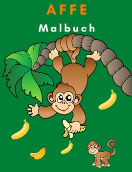 Paperback AFFE Malbuch: Malbuch für Jungen und Mädchen, Kinder im Vorschulalter Book