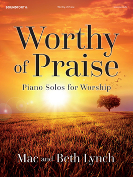 Paperback Worthy of Praise: Piano Solos for Worship Book