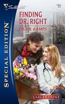 Mass Market Paperback Finding Dr. Right [Large Print] Book