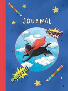Paperback The Rainbow Pencil: Write and Draw Journal: Super Dog Book