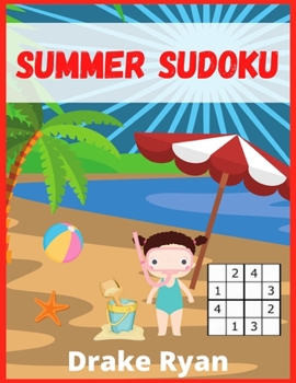 Paperback Summer Sudoku: Easy to Hard 150 Large Print Puzzles with Solutions. Tons of Challenge for your Brain Book
