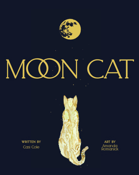 Hardcover Moon Cat Book