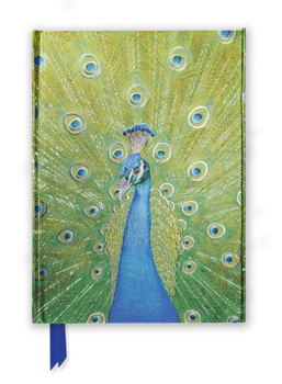 Hardcover Peacock in Blue & Green (Foiled Journal) Book