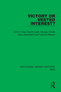 Paperback Victory or Vested Interest? Book