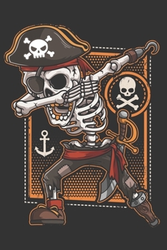 2020 Week To View Dated Planner Diary: 6x9 Inches Paperback Dabbing Pirate Skeleton