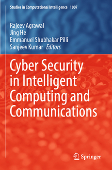 Paperback Cyber Security in Intelligent Computing and Communications Book
