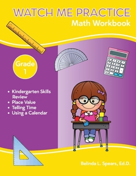 Paperback Watch Me Practice Grade 1 Math Workbook Book
