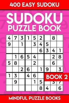 Paperback Sudoku Puzzle Book 2: 400 Easy Sudoku Book