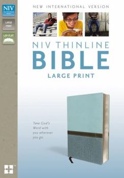 Imitation Leather NIV Thinline Bible, Large Print [Large Print] Book