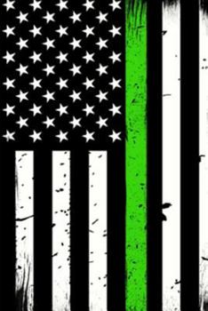 Paperback Thin Green Line Wine Reviewing Book: Thin Green Line Wine Review Book, Customs & Border Patrol Wine Lover, 6 X 9 Paper with 120 Pages for Reviewing Yo Book