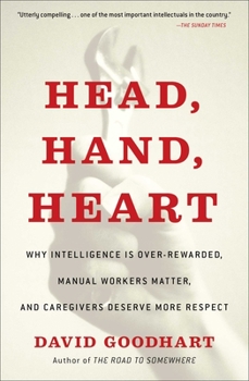 Paperback Head, Hand, Heart: Why Intelligence Is Over-Rewarded, Manual Workers Matter, and Caregivers Deserve More Respect Book