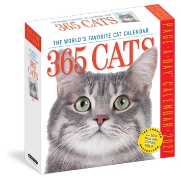 365 Cats Page-A-Day® Calendar 2027: The World's Favorite Cat Calendar