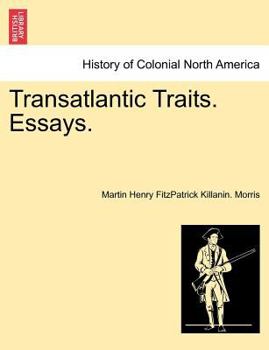 Paperback Transatlantic Traits. Essays. Book