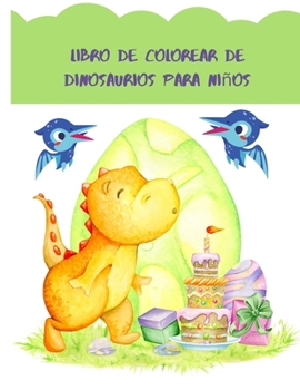 Paperback Libro de colorear de dinosaurios para ni?os [Spanish] Book