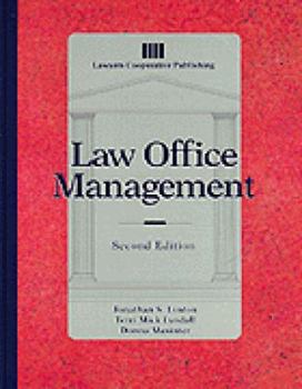 Hardcover Law Office Management Book