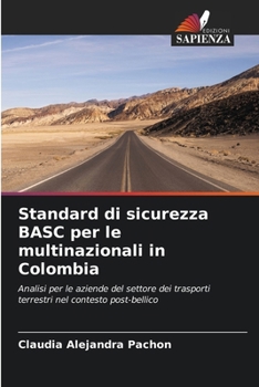 Paperback Standard di sicurezza BASC per le multinazionali in Colombia [Italian] Book