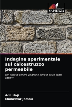 Paperback Indagine sperimentale sul calcestruzzo permeabile [Italian] Book