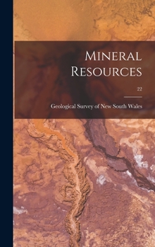 Hardcover Mineral Resources; 22 Book