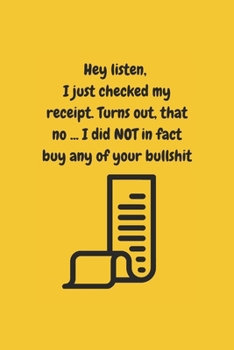 Paperback Hey Listen,: A Monthly Planner Book