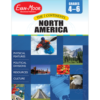 Paperback 7 Continents: North America, Grade 4 - 6 - Teacher Resource Book