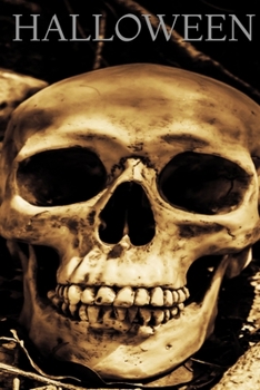 HALLOWEEN , SKULL NOTEBOOK , MEMORY BOOK TO WRITE OR DRAW  , 6X9 , 100 BEAUTIFUL PAGES , NOTES , JOURNAL , MEMORY BOOK: school notes , notebook , journal