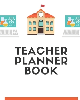 Paperback Teacher Planner Book: TEACHER JOURNAL/ORGANIZER INFO SHEET School Lesson Planner Teacher Record Book Teacher Notebooks and Journals Academic Book