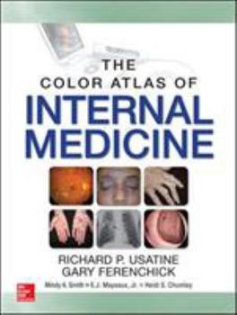Hardcover Color Atlas of Internal Medicine Book
