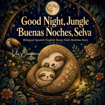 Good Night, Jungle / Buenas Noches, Selva: Bilingual Spanish-English Sleepy Sloth Bedtime Story (Goodnight, Little Spark Series)