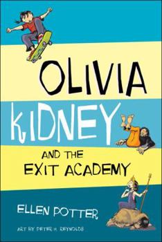 Hardcover Olivia Kidney and the Exit Academy Book