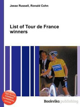 Paperback List of Tour de France Winners Book