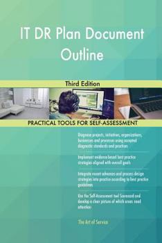 Paperback IT DR Plan Document Outline Third Edition Book