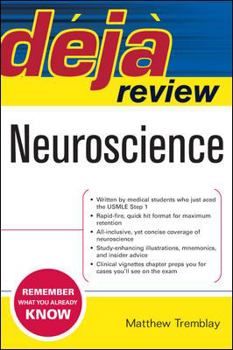 Paperback Deja Review Neuroscience Book