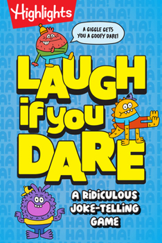 Hardcover Laugh If You Dare: A Try-Not-To-Laugh Joke Book for Kids Book