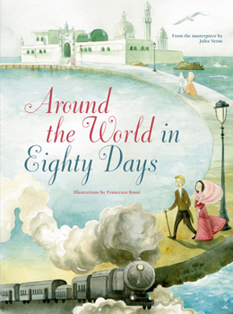 Hardcover Around the World in Eighty Days Book