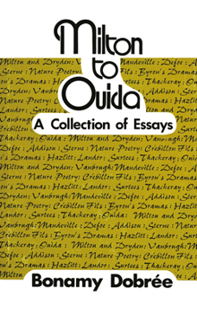 Paperback Milton to Ouida Book