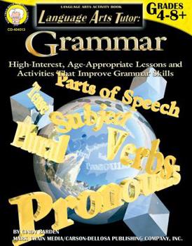 Paperback Language Arts Tutor: Grammar, Grades 4 - 12 Book