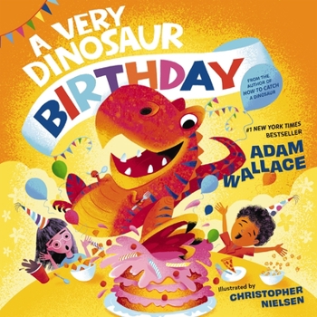 Hardcover A Very Dinosaur Birthday Book