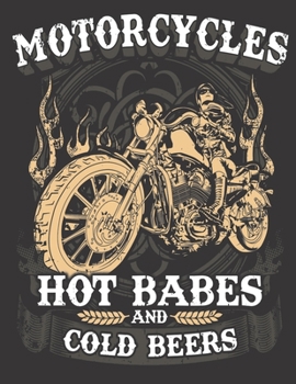 2020 Motorcycle Calendar and Planner For Bikers: Motorcycle Hot Babes Cold Beers Rider Biker Flame Bike | December 2019 - December 2020 | 8.5 X 11" ... | Family | Work | School |Rider| Art | Gift