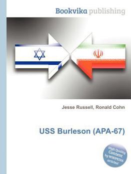 Paperback USS Burleson (Apa-67) Book