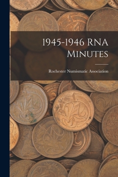 Paperback 1945-1946 RNA Minutes Book