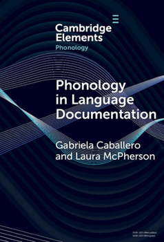 Hardcover Phonology in Language Documentation Book