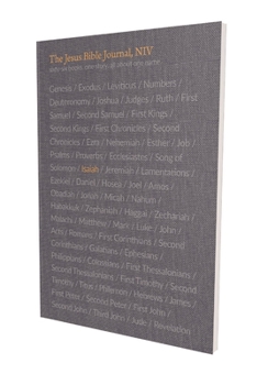 Paperback The Jesus Bible Journal, Isaiah, Niv, Paperback, Comfort Print Book
