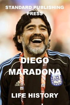 Paperback Life History - Diego Maradona Book