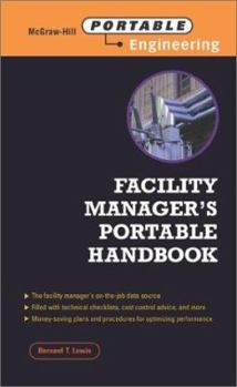 Hardcover Facility Manager's Portable Handbook Book