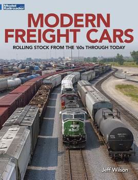 Paperback Modern Freight Cars: Rolling Stock from the 60's Through Today Book