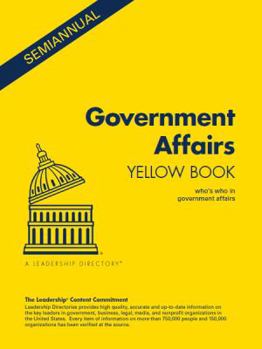 Paperback Government Affairs Yellow Book: Winter 2019 Book