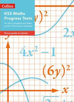 Paperback KS3 Maths Progress Tests: For KS3 in England and Wales Book